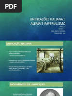 Capítulo 8 - Unificações italiana e alemã e imperialismo