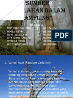 Statel - Sumber Kesalahan Dalam Sampling (Kelompok 6)