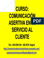 Cursos Conferencias Seminarios de Comunicación Asertiva en Bogotá