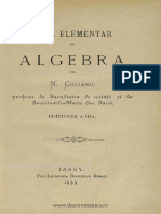 N. Culianu - Curs Elementar De Algebră [1883].pdf