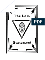 The LAM Statement Kenneth Grant PDF