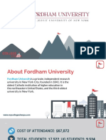 Study Abroad at Fordham University, Admission Requirements, Courses, Fees