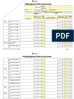 Plant Risk Assessment Form