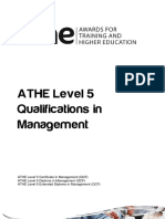 ATHE - Level 5 Management Specification