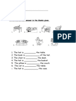 Write The Correct Answer in The Blanks Given.: NAME: - CLASS: 3 Arif