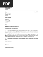 Surat Memohon Khidmat Tebang Pokok 2016