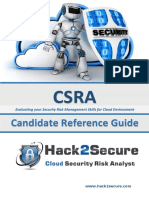 Cloud Security Risk Analyst Certification - Hack2Secure