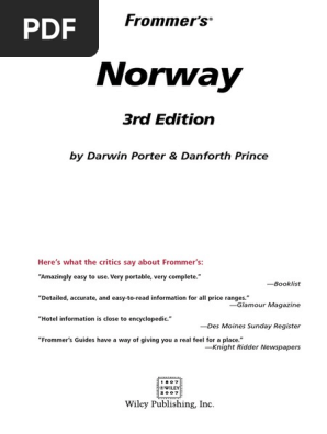 Frommer S Norway Pdf Oslo Norway