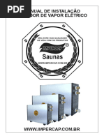 Manual Sauna Vapor