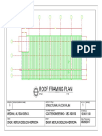 Roof Framing Plan: Structural Floor Plan Medina, Alyssa Sen S