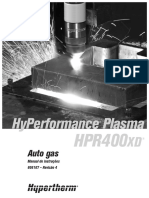 HPR400XD Auto Gas Manual de Instruções Revisão 4 PDF