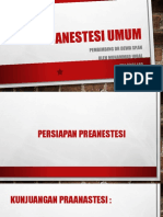 Anestesi Umum Presntasi Koas