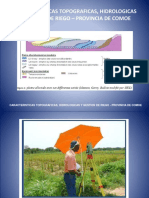 Caracteristicas Hidrologicas, Topograficas y Gestion de Riegos - Provincia de Comoe
