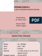 LAPORAN KASUS Adin Diare Akut Ringan Sedang