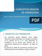 Conceptos de Sismologia