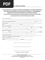 Ficha Medico- Notificação MEDICO