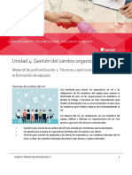 Unidad 4: Gestión Del Cambio Organizacional