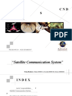 Research Assignment - Satellite Communication System