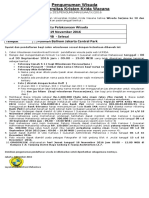 Formulir Pendaftaran Wisuda Nov 2016 PDF