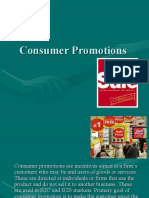 Consumer Promotions in integrated marketing communication