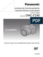 Instrucciones para Lumix Cámara de Fotografía