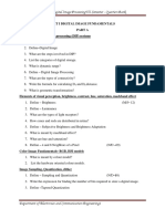 (WWW - Entrance-Exam - Net) - Cochin University B. Tech in IT 7th Sem - Digital Image Processing Sample Paper 1