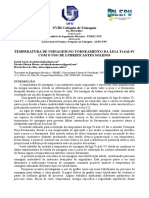 Coloquio-2014 - Temperatura de Usinagem No Torneamento Da Liga Ti-6al-4v Com o Uso de Lubrificantes Solidos