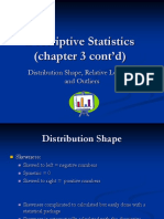 Ch3- BOTH 2nd Part-Descriptive Statistics- Distribution Shape
