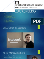 Successful Leader Mark Zuckerberg