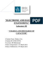 Charging and Discharging of A Capacitor
