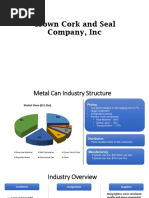 Crown Cork and Seal Company, Inc