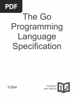 The Go Programming Language Specification