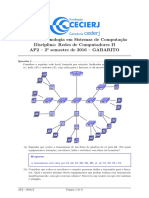 AP2 Redes de Computadores II 2016-2 Gabarito PDF
