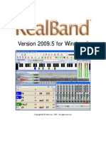 RealBand 2009 User's Guide
