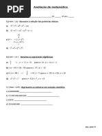 Avaliação de matemática 8º ano potenciação.docx