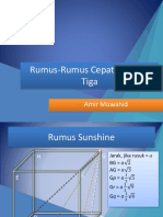 Rumus-Rumus Cepat Dimensi Tiga