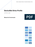 WEG Cfw 09 Comunicacao Devicenet Drive Profile 10000279072 4.4x Manual Portugues Br