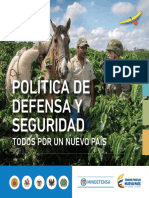 Politica de Defensa y Seguridad 2015-2018 Diagramada Feb 17 16