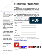 Penawaran Pelatihan Pengambilan Contoh PDF