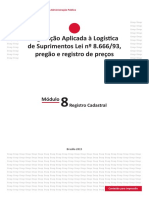 Módulo 8 Logistica Suprimentos Lei 8666