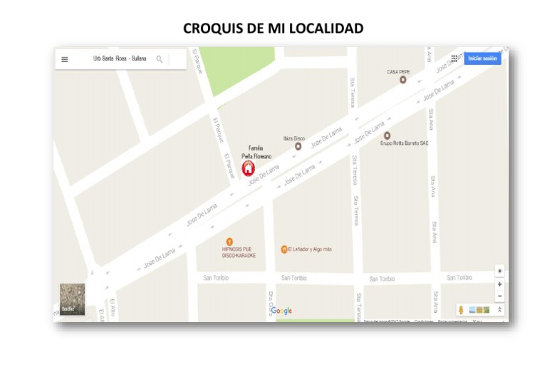 Croquis de Mi Localidad