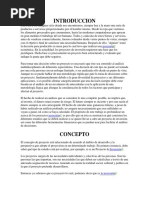 Proyecto de Desarrollo