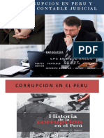 La Corrupcion en Peru y Peritaje Contable Judicial