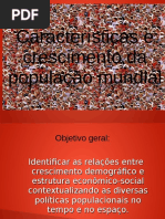  Crescimento Populacional 2017