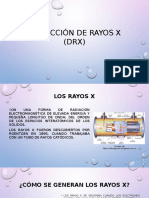 Difracción de Rayos X (DRX)