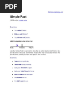 Simple Past: Examples: You Called Debbie