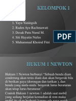 Hukum 1 Newton