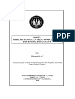 Modul Simulasi Rangkaian Elektronika Analog Dan Digital Dengan Ewb