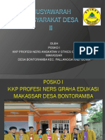 Musyawarah Masyarakat Desa II