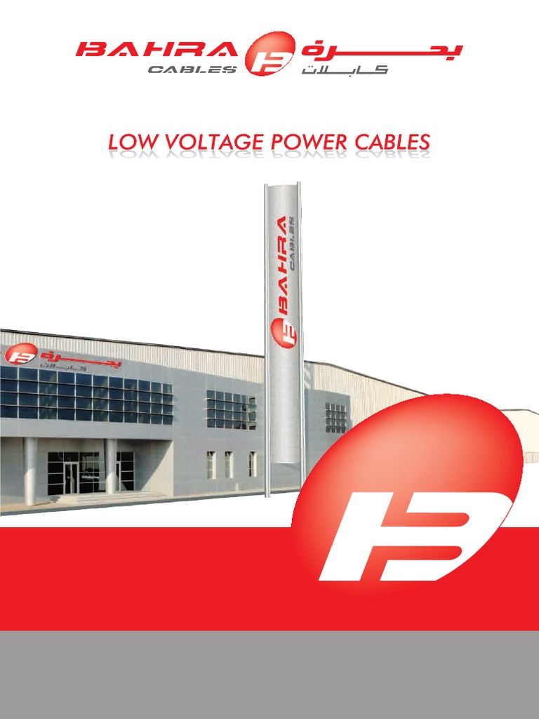 Cables Catalog Bahra LV PDF Cable Electrical Wiring